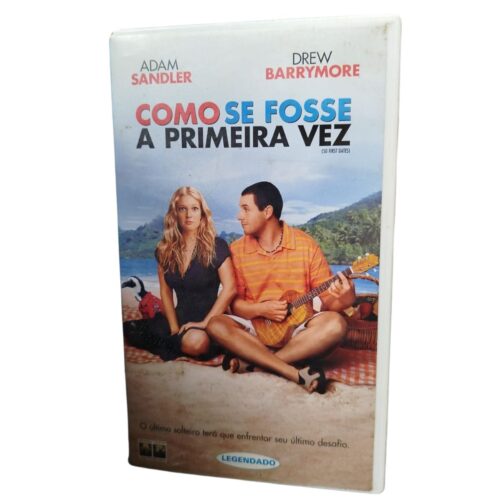 VHS - Como se fosse a primeira vez - Legendado (usado)