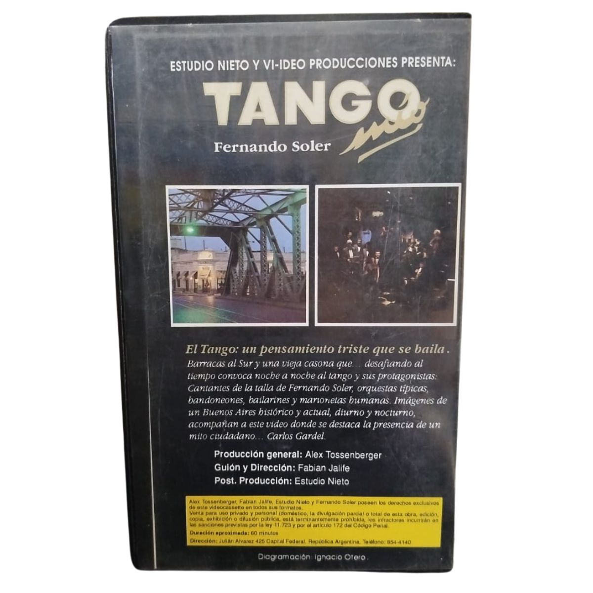 VHS - Tango Mio (usado) - Imagem 5