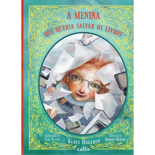 Livro - A menina que queria Salvar os livros - Klaus Hagerup (Usado)