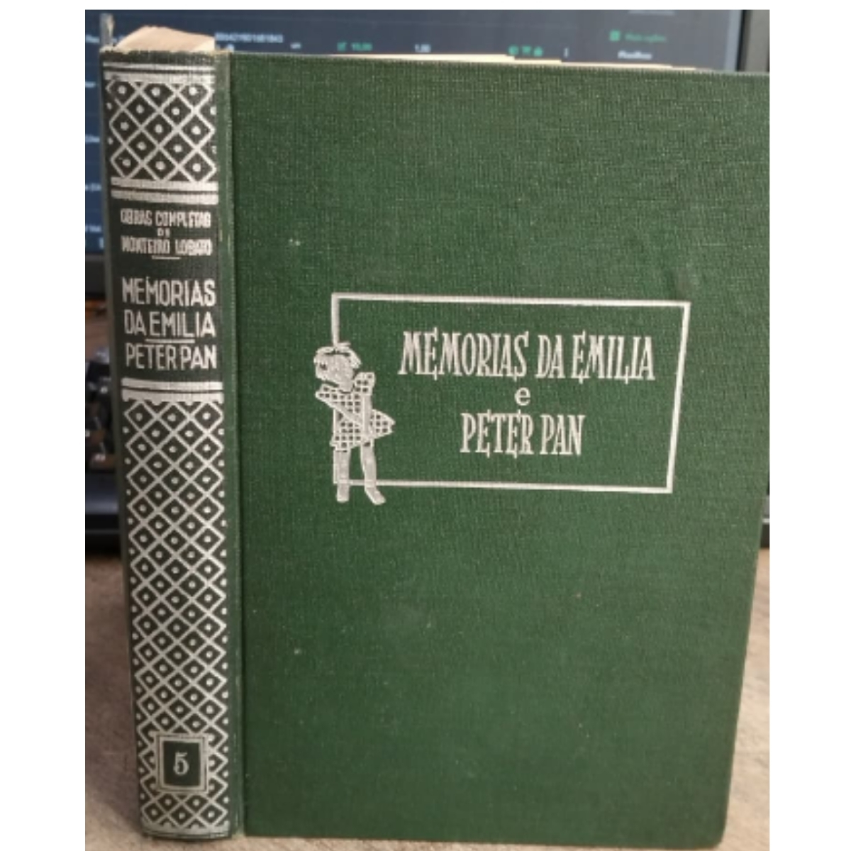 Livro - Memorias da Emilia - Capa dura - Monteiro Lobato (Usado) - Imagem 2