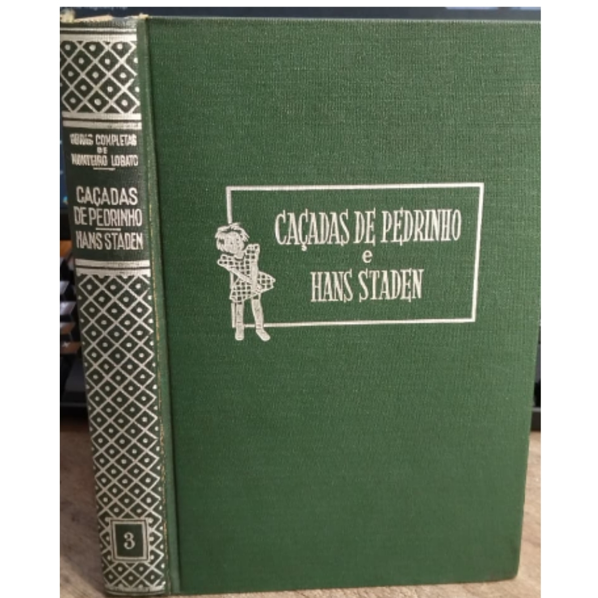 Livro - Caçadas de pedrinho - Capa dura - Monteiro Lobato (Usado) - Imagem 2