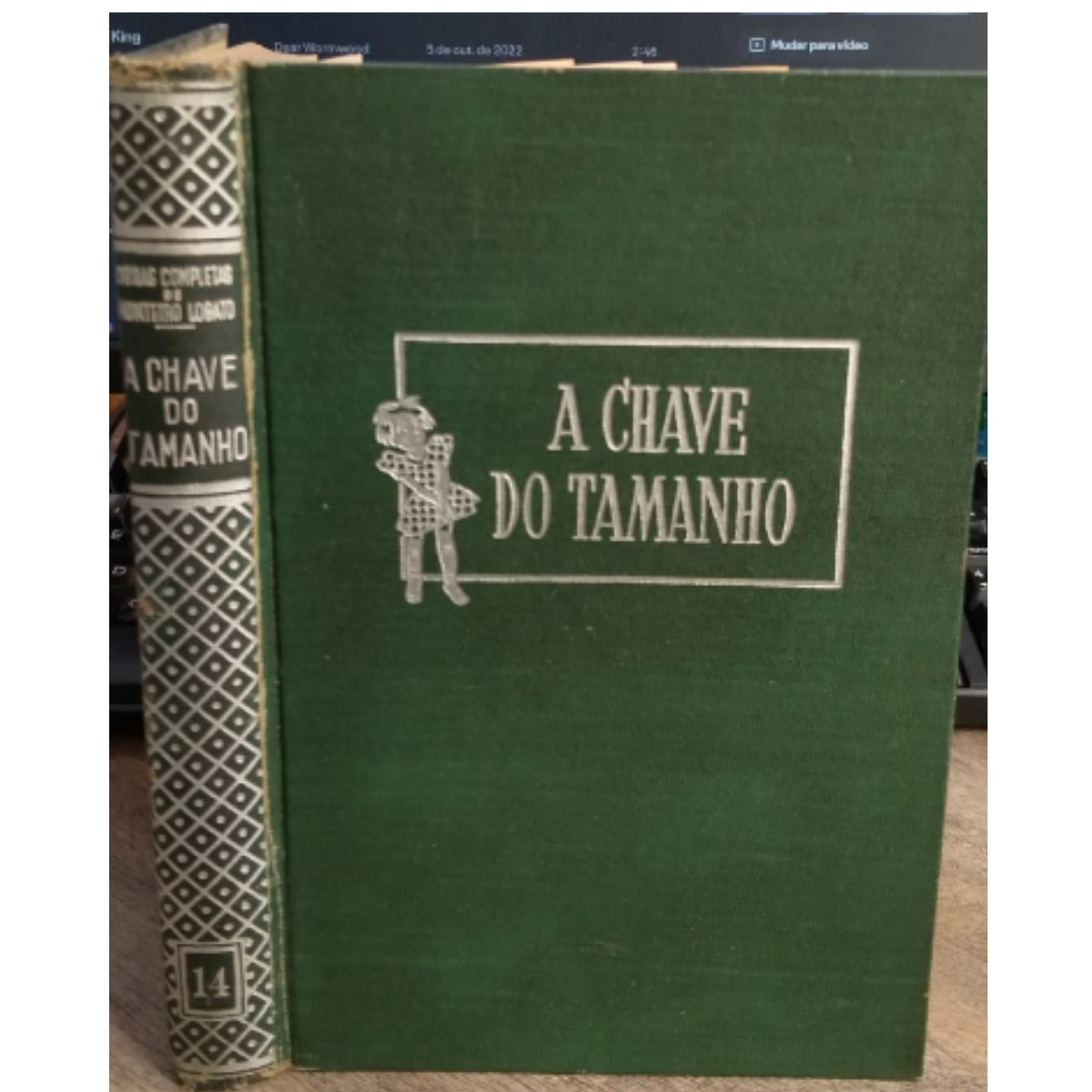 Livro - A Chave do tamanho - Capa dura - Monteiro Lobato (Usado) - Imagem 3