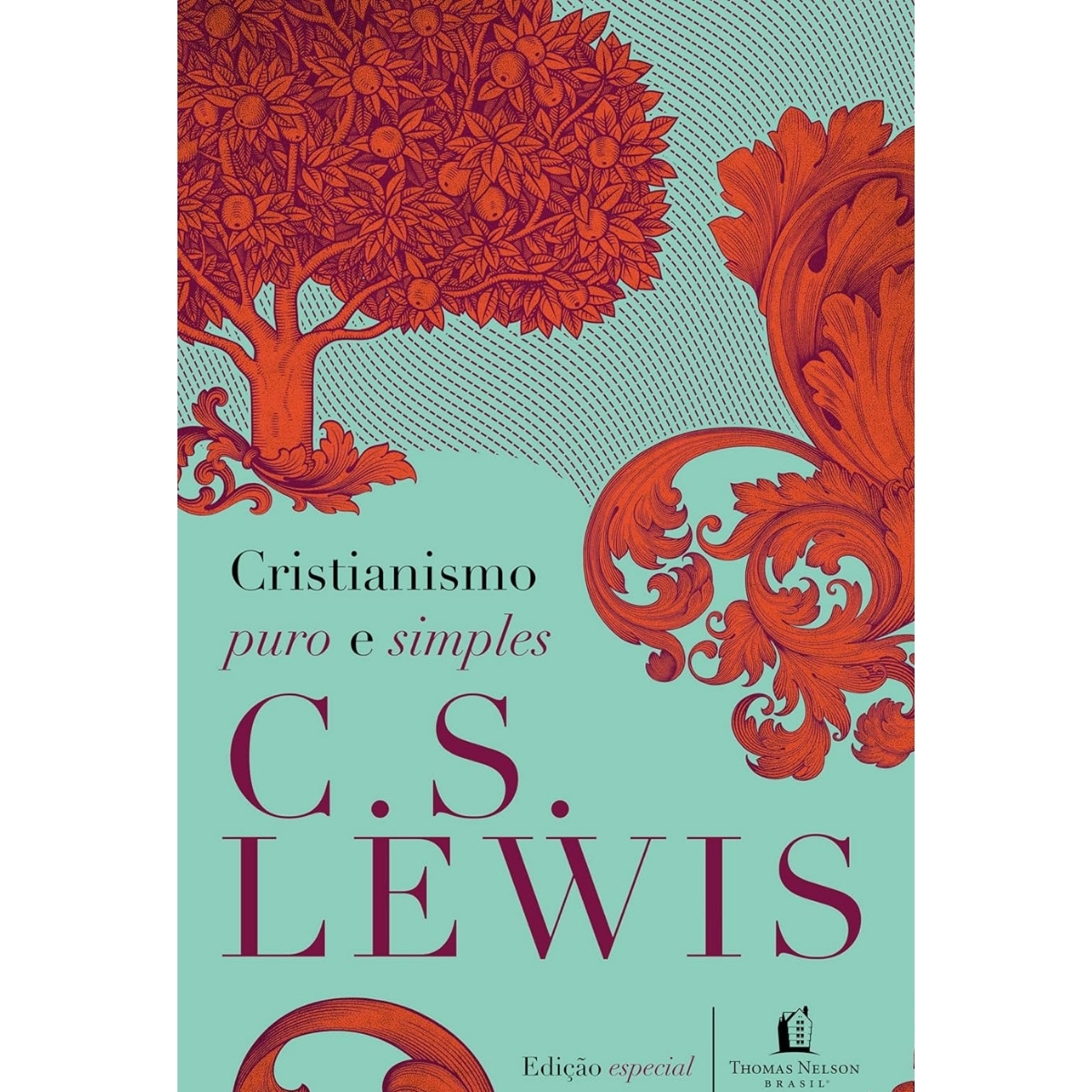 Livro - Cristianismo Puro e simples - C. S. Lewis- Capa dura (Usado)