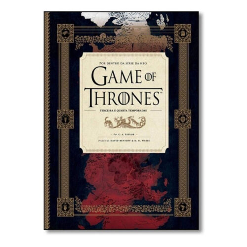 Livro - Por dentro da Série Game Of Thrones 3 e 4 temporada - C. A. Taylor (Seminovo)