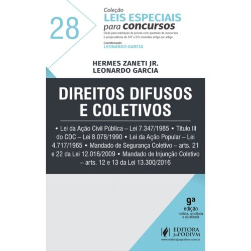 Livro - Direitos Difusos e Coletivos - Hermes Zaneti (Usado)