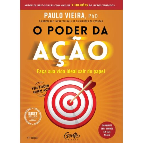 Livro - O Poder da Ação - Paulo Vieira (Seminovo)*
