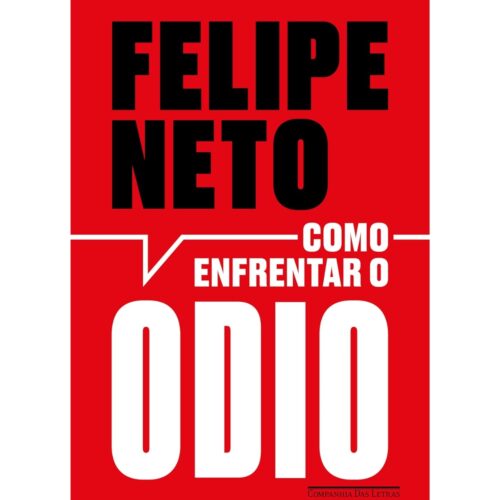 Livro - Como Enfrentar o ódio - Felipe Neto (seminovo)*