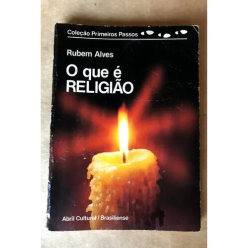 Livro -  O que é Religião - Rubem Alves (Usado)