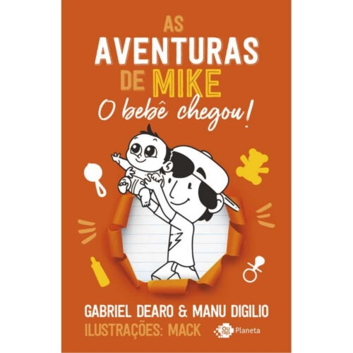 Livro - As Aventuras de MIke o Bebe Chegou - Gabriel Dearo (Seminovo)*
