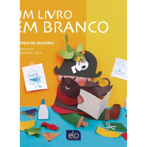 Livro - Um Livro em branco - Theo de Oliveira (Usado)