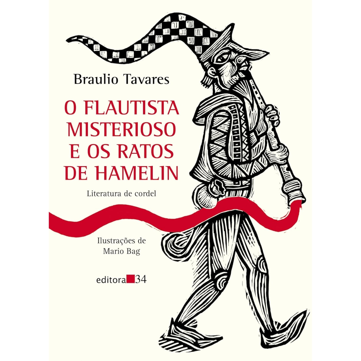 Livro - O Flautista misterioso e os Ratos de Hamelin - Braulio Tavares (Seminovo) - Imagem 4