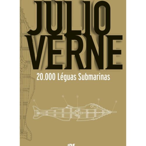 Livro - 20000 léguas submarinas - Júlio Verne - Adaptado - Melhoramentos (Seminovo)