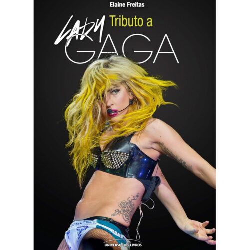 Livro - Tributo A Lady gaga - Elaine Freitas (Usado)