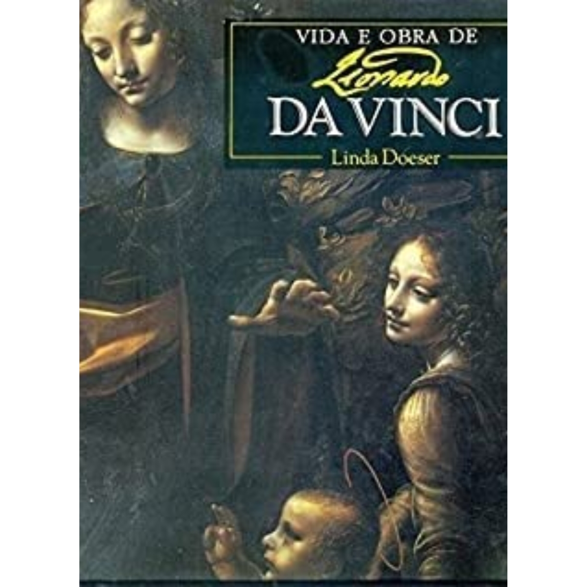 Livro - Vida e Obra de Leonardo da Vinci - Linda Doeser (Usado)