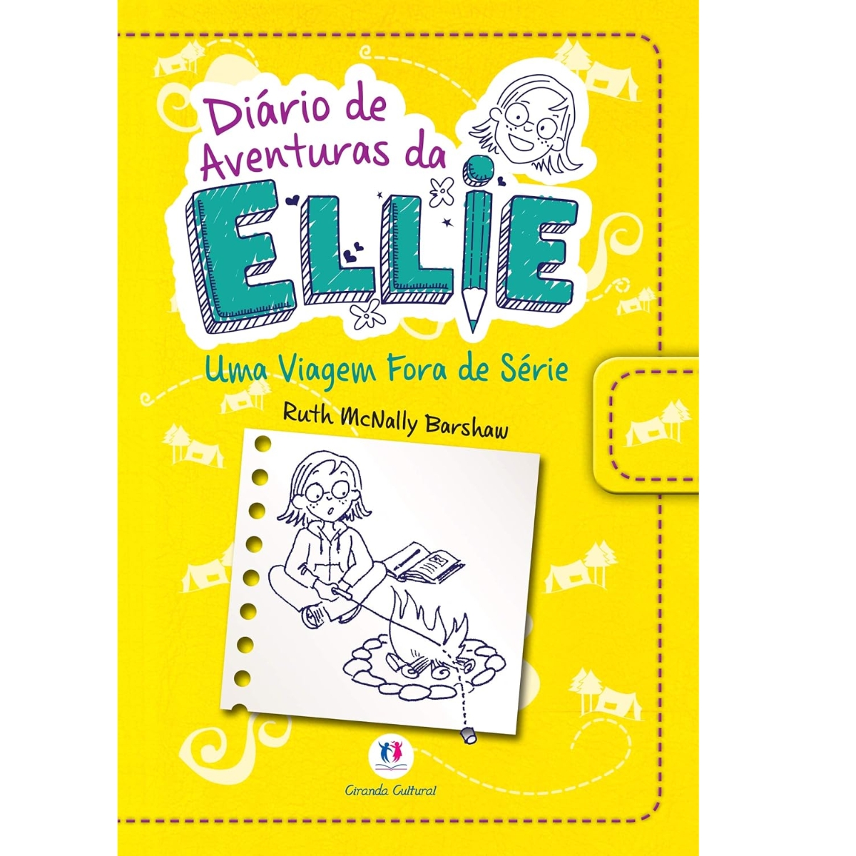 Livro - Diário de AVenturas da Ellie - Uma viagem fora de série - Ruth Mcnally Barshaw (Usado) - Imagem 2