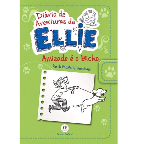 Livro - Diário de AVenturas da Ellie - Amizade é bicho - Ruth Mcnally Barshaw (Usado)
