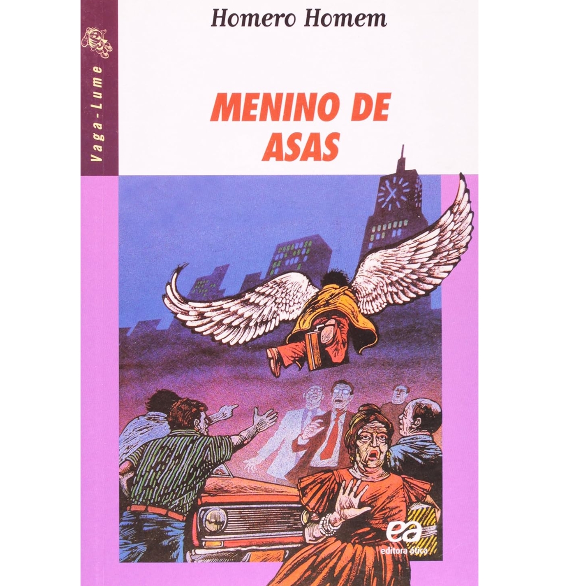 Livro - Menino de Asas -Col. Vaga Lume - HOmero Homem (Usado) - Imagem 3