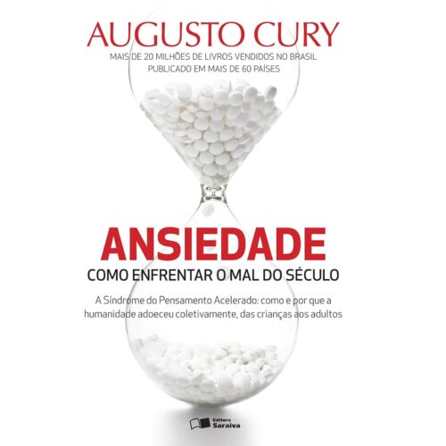 Livro - Ansiedade Vol. 01 - Augusto Cury (Usado)