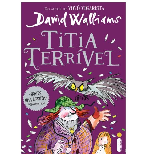 Livro - Titia Terrível - David Walliams (Usado)