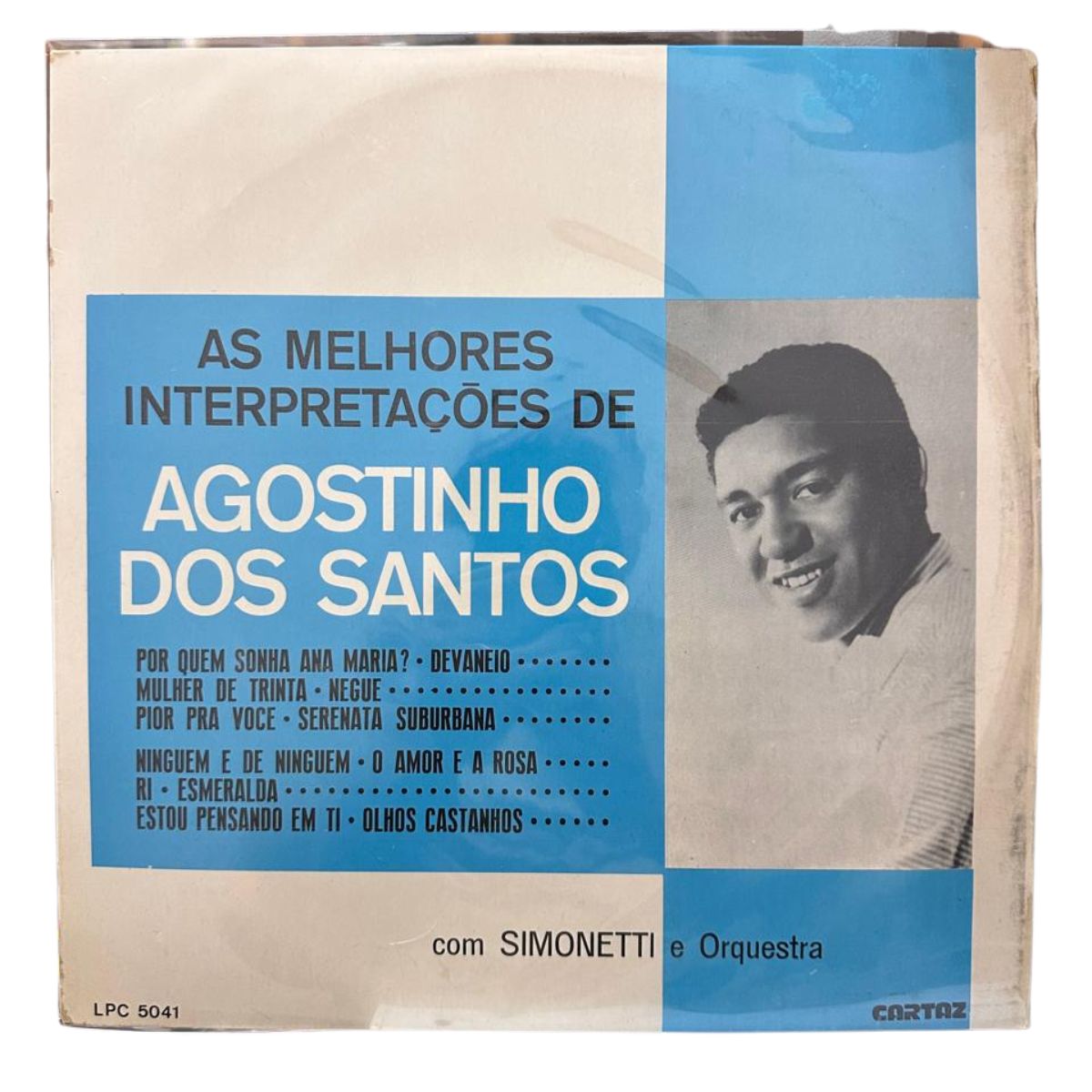 LP - Agostinho dos Santos - As melhores interpretações - usado