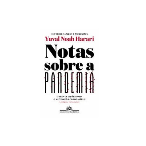 Livro - Notas sobre a Pandemia - Yuval Noah Harari (Seminovo)*