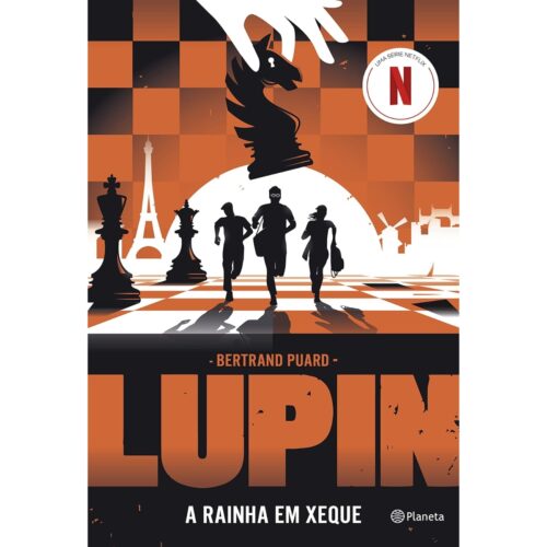 Livro - Lupin - A rainha em xeque - Bertrand Puard (Seminovo)*