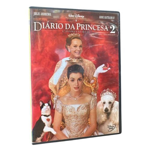DVD - O Diário da Princesa 2 - seminovo