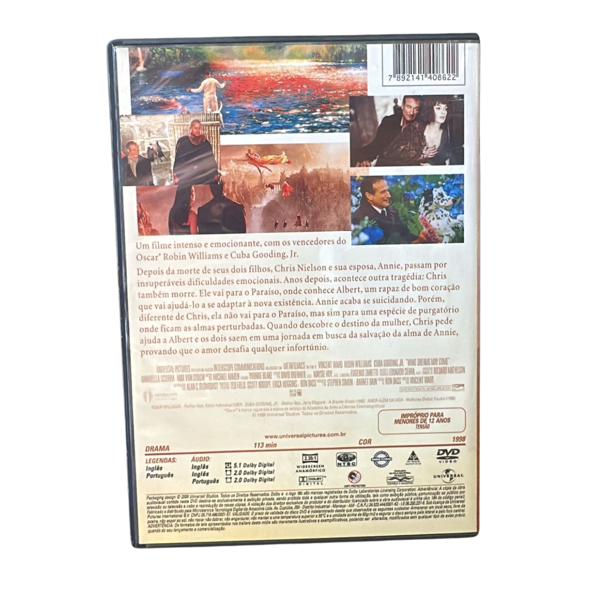 DVD - Amor além da vida - seminovo - Imagem 4