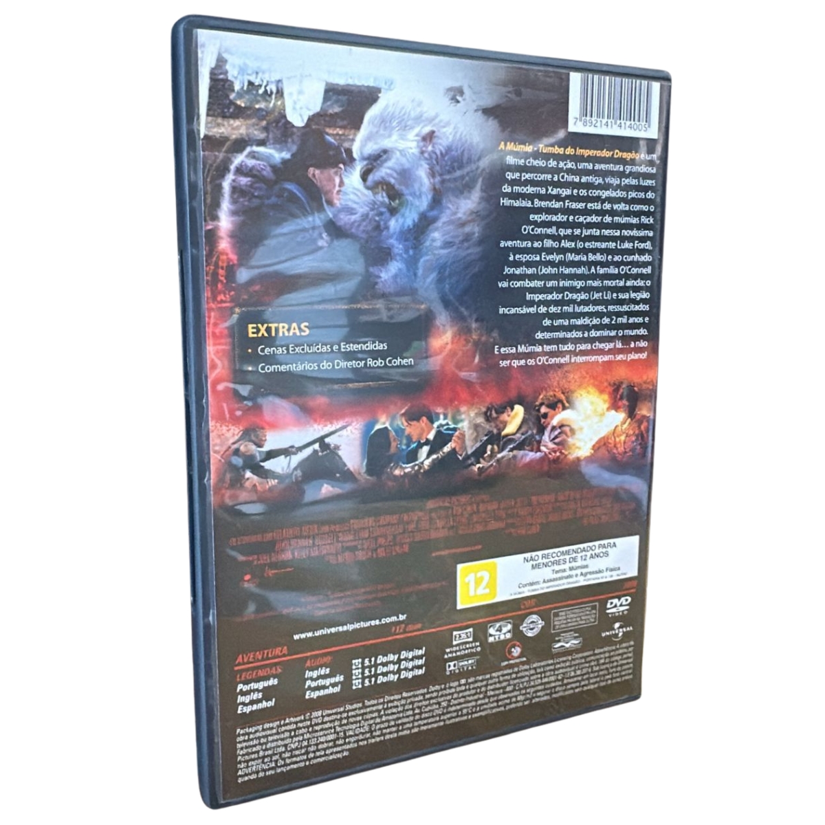 DVD - A Múmia - tumba do imperador dragão - seminovo - Imagem 4
