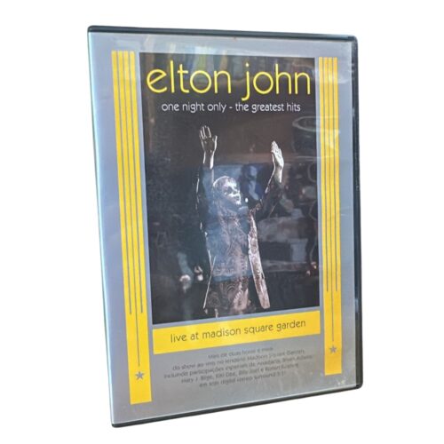 DVD - Elton John - One night only - The greatest hits - seminovo