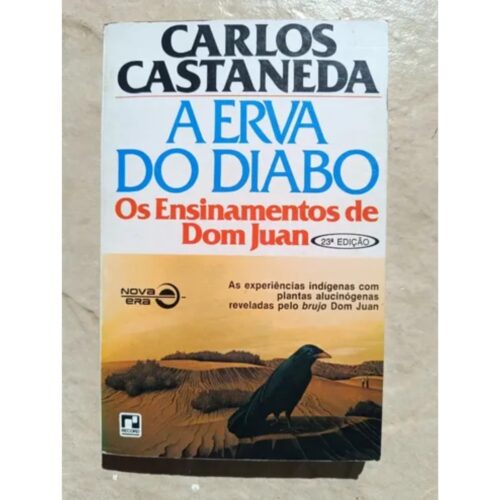 Livro - A Erva do Diabo - Carlos Castaneda (Usado)