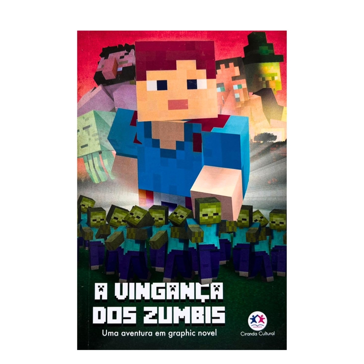 Livro - A Vingança dos Zumbis -Minecraft - Ciranda Cultural (Usado)