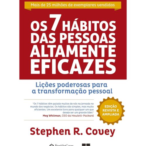 Livro - Os 7 Habitos das Pessoas Altamente Eficazes - Stephen R. Covey (Usado)