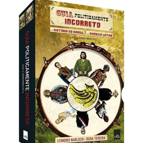Livro BOX - Guia Politicamente Incorreto Historia do Brasil e América Latina - Leandro Narloch (Usado)