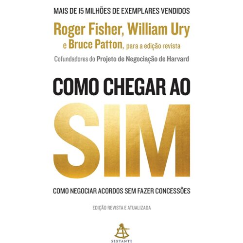 Livro - Como Chegar ao sim - Roger Fisher (Usado)