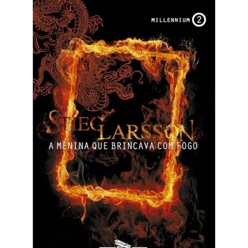 Livro - A menina que brincava com fogo - Millennium Vol. 02 - Stieg Larsson (Usado)