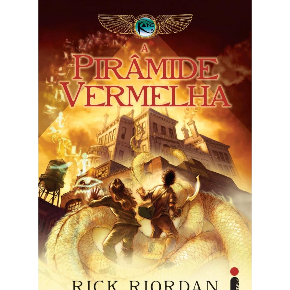 Livro - A Pirâmide vermelha - Rick Riordan (Usado) - Imagem 3