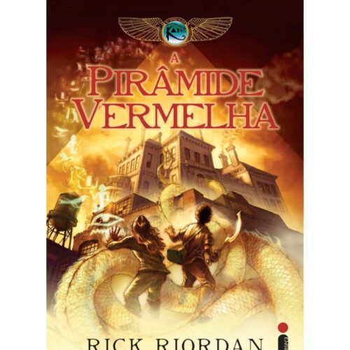 Livro - A Pirâmide vermelha - Rick Riordan (Usado)