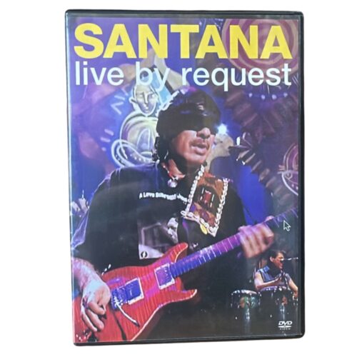 DVD - Santana - Live by request - seminovo