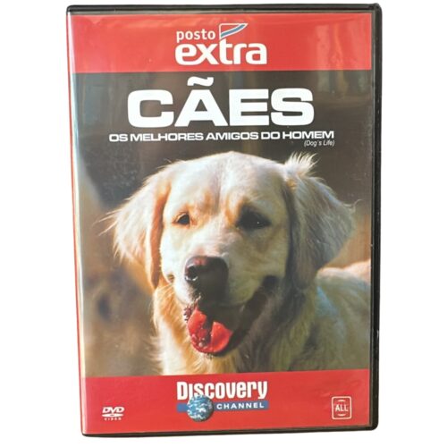 DVD - Cães - os melhores amigos do homem - discovery - seminovo
