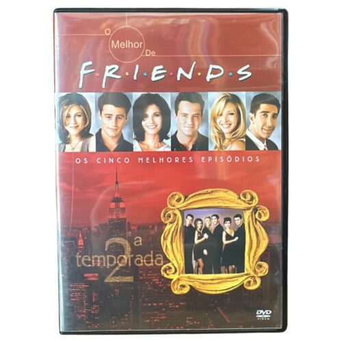 DVD - O melhor de Friends - Cinco melhores episódios - seminovo