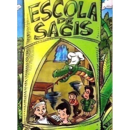 Livro - Escola de sacis - Djota Carvalho (Usado)