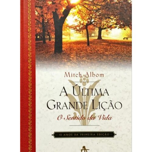 Livro - A Última Grande Lição - Mitch Albom - Capa Dura  (Usado)