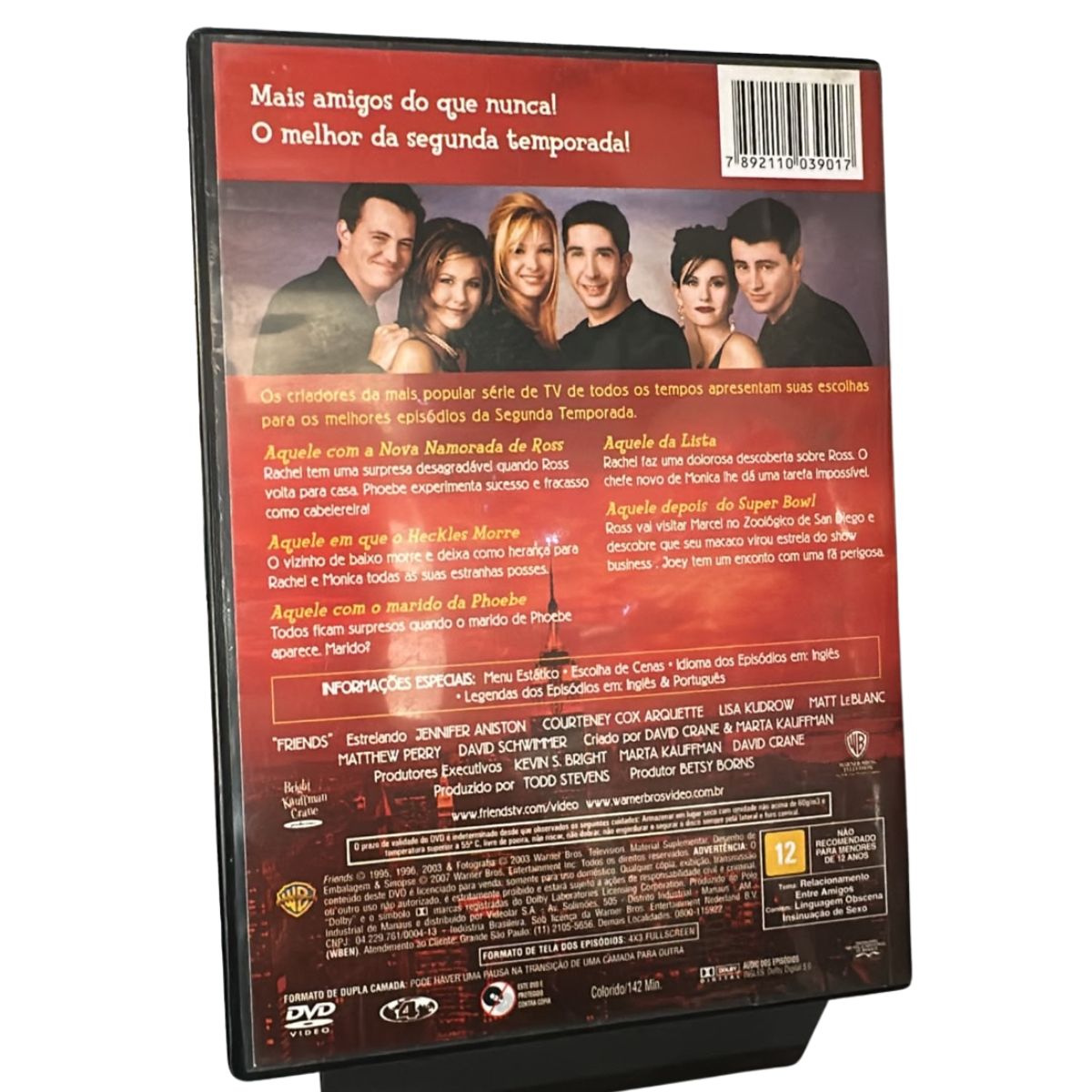 Dvd - O melhor de friends - 2º temporada