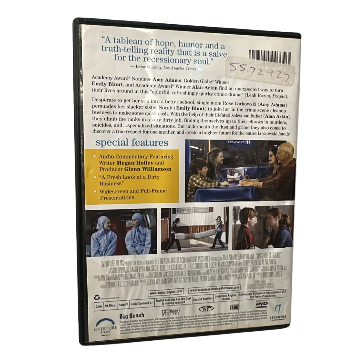 Dvd - Sunshine cleaning - importado - usado - Imagem 2