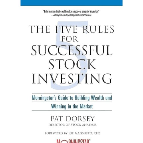 Livro - The Five Rules For Successful Stock Investing - Pat Dorsey (USado) - Inglês