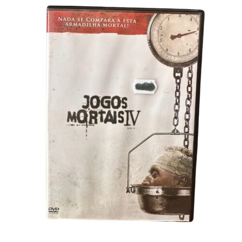Dvd - Jogos Mortais IV - usado