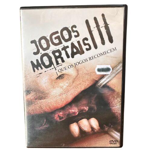 Dvd - Jogos Mortais III - usado