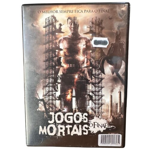 Dvd - Jogos Mortais - O final - usado