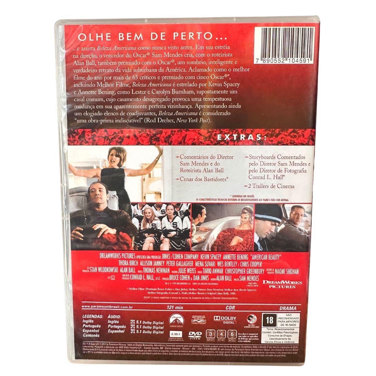 Dvd - Beleza Americana - seminovo - Imagem 2